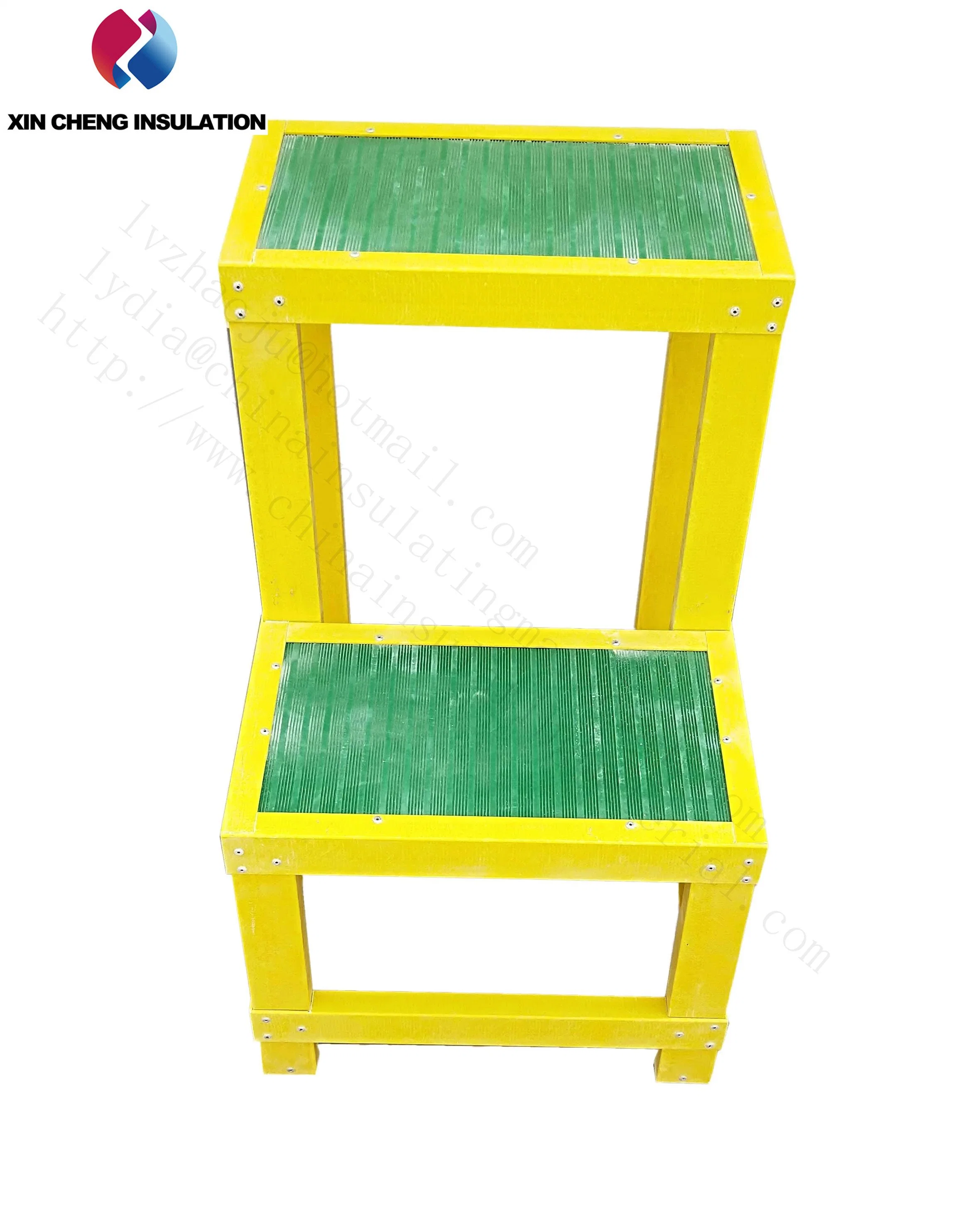 Folding Fiberglass 2-4 Step Insulation Stool