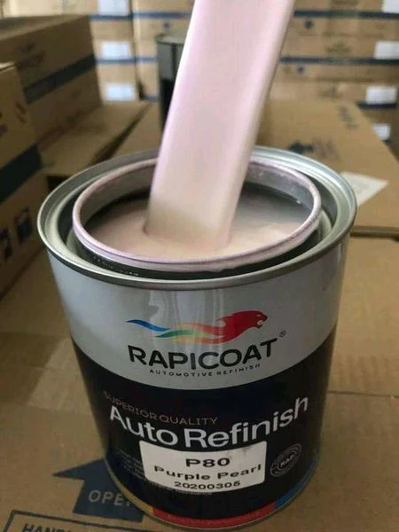 Car Paint Rapicoat Automotive Refinish Chameleon Paint High Gloss Acrylic Autobody Repair Car Paint