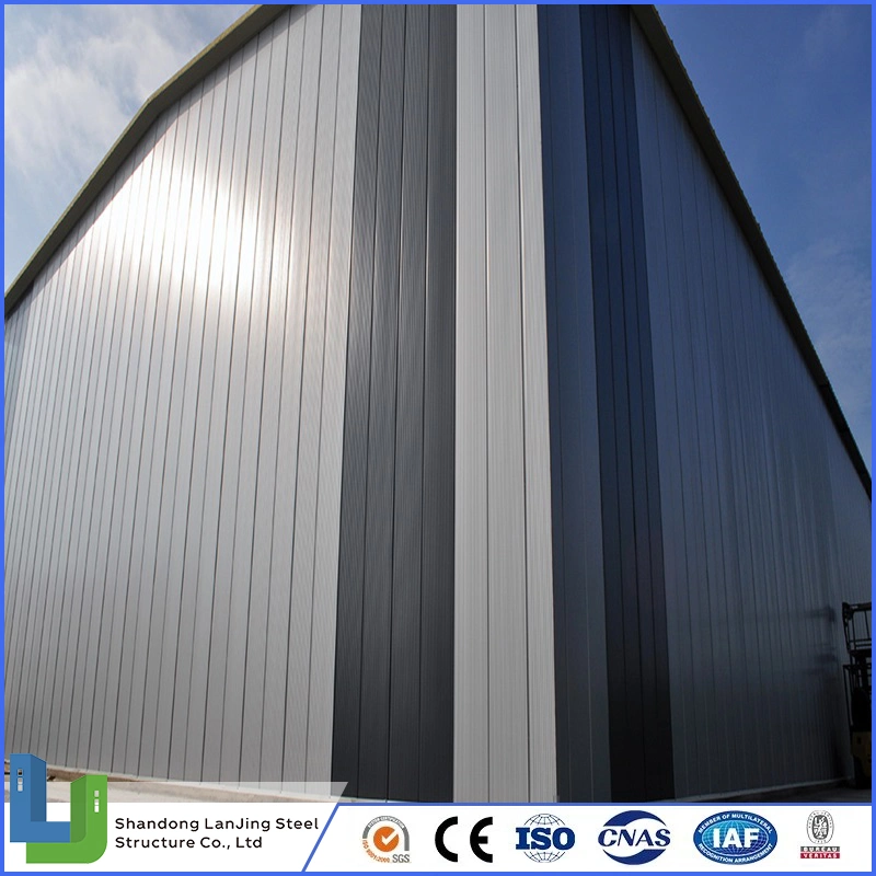 Low Cost Prefabricated Building Warehouse Workshop Hangar Steel Structure Construction for Customization