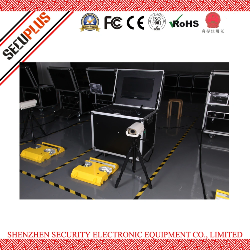 airport vehicle chassis security scanning system&#160; with ALPR and driver camera for airport