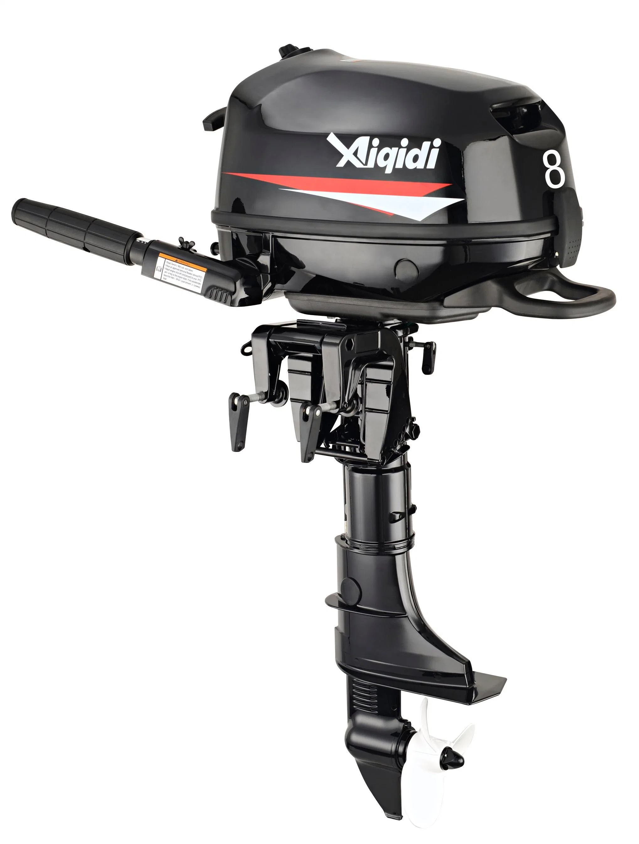 Aiqidi 4-Stroke Water Cooled 8HP Marine Fishing Boat Outboard Motor