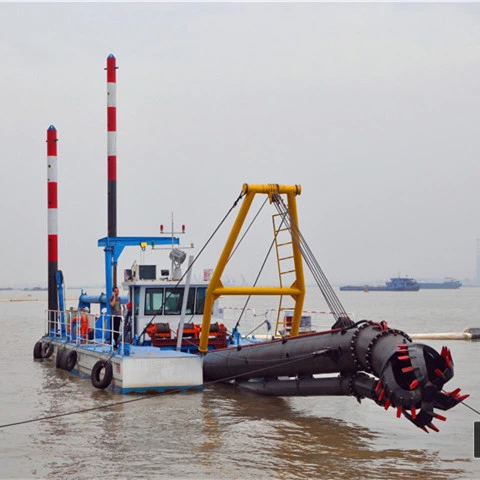 Port Desilting Boat River Sand Pump Boat Sand Suction Boat Sand Mining Boat Cutter Suction Boat