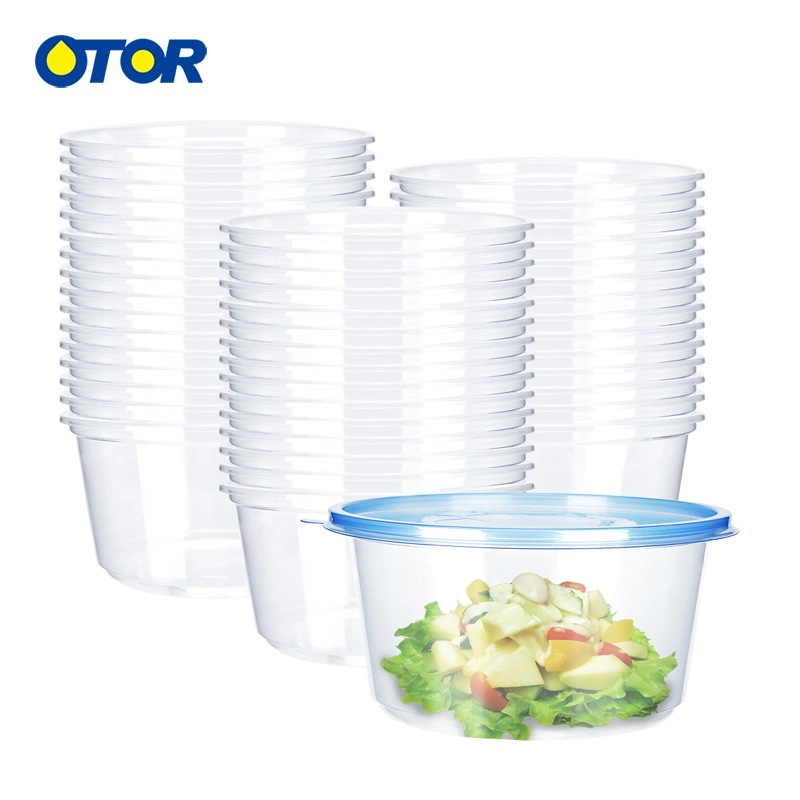 OTor 10oz-60oz Lebensmittelaufbewahrung Kunststoff Lebensmittel Conatainer Mahlzeit Prep mit Deckel