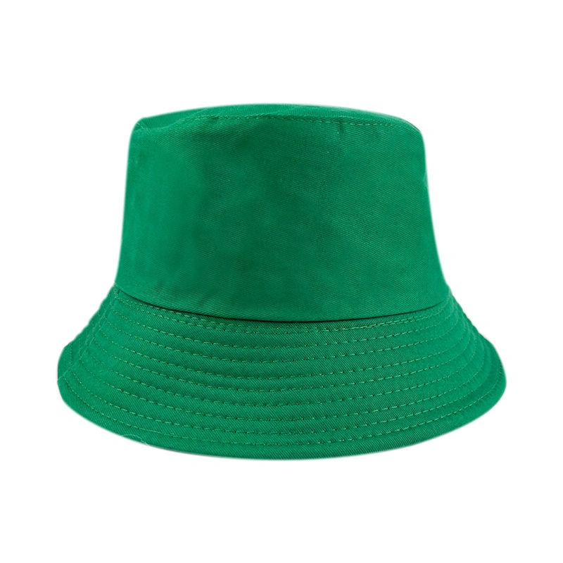 Cheap Cotton Reversible Custom Bucket Hat Summer Foldable Fisher Bucket Hat