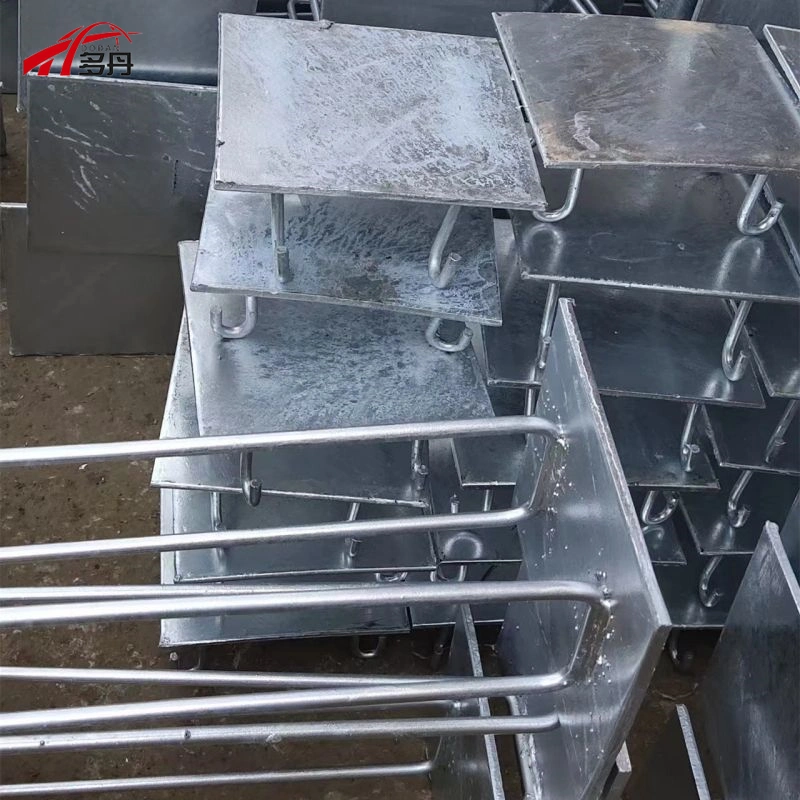 Laser Cutting/Stamping/Welding Steel Structure Embedded Fixed Construction Accessories