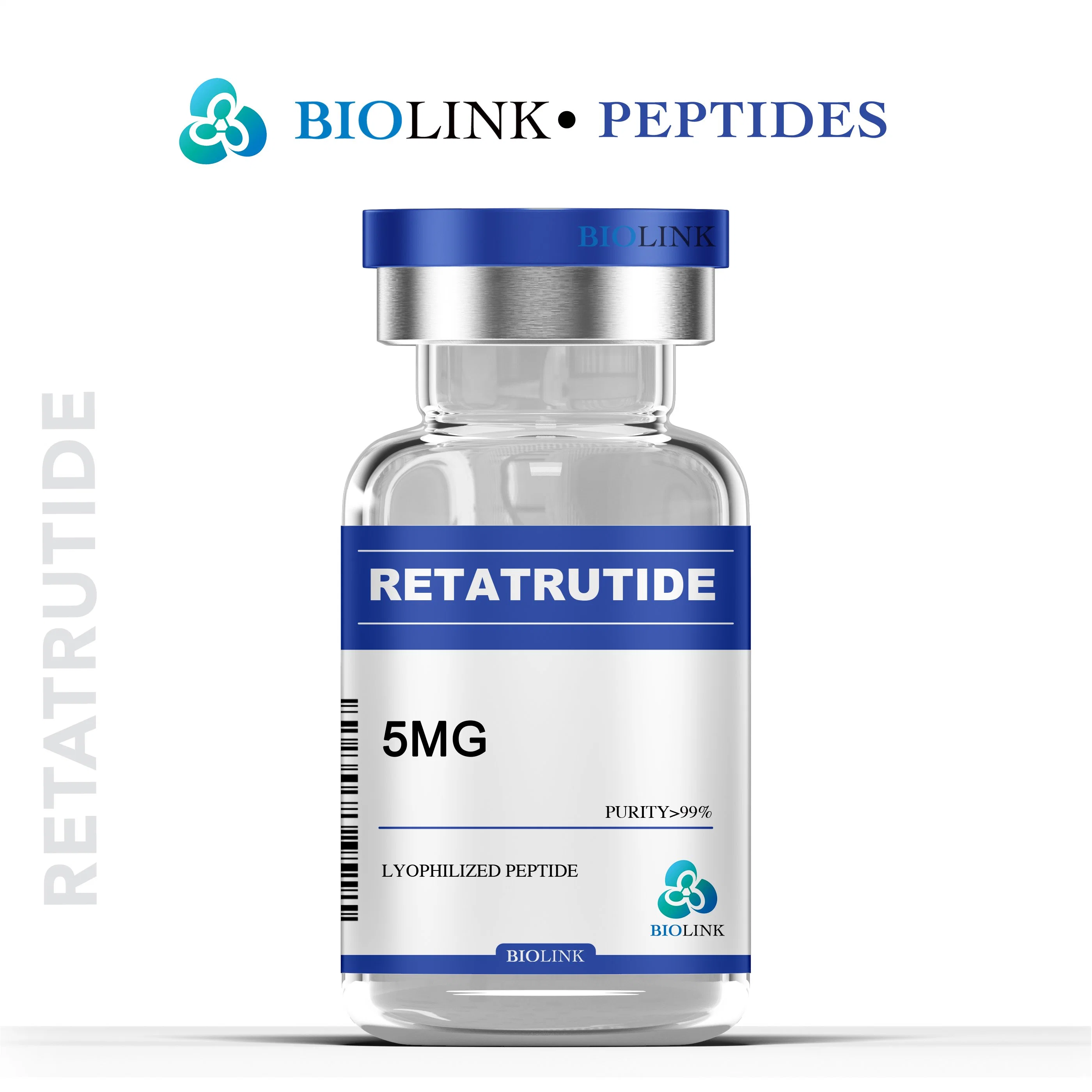 BIOLink peptides Breakthrough Weight-Loss Drug Retatrutide 10mg 15mg USA Commerce de gros cas: 2381089-83-2