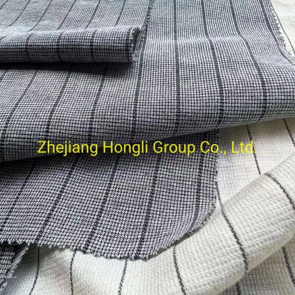 Blend Yarn Rayon Nylon Polyester Spandex Fabric for Suitting Garment