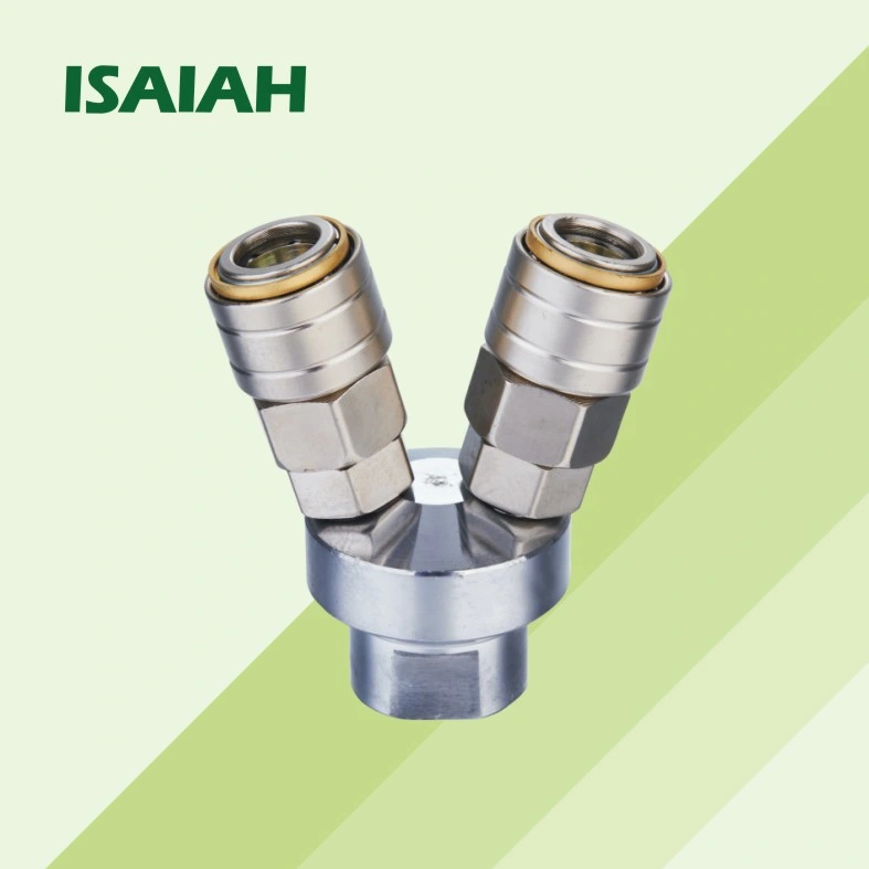 Sf Straight Metal Quick Connect Tube Fitting Coupling