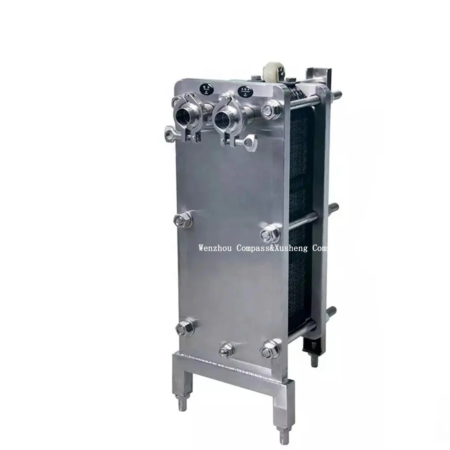 Sanitary Stainless Steel Single Stage Detachable Plate Heat Exchanger for Milk Sterilization