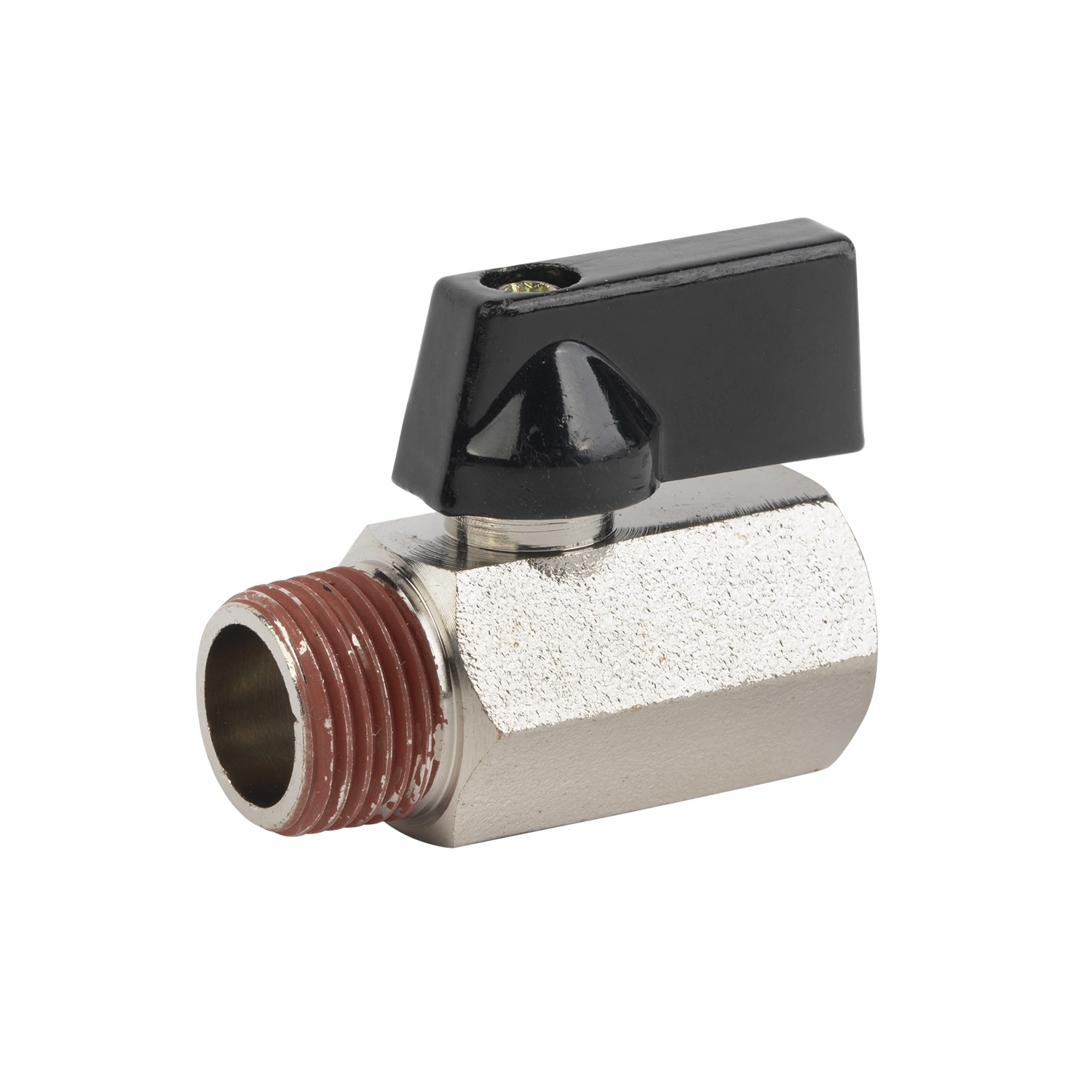 Top Sale Full Bore Brass Ball Valve Price with Plastic Handle (IC-1060)