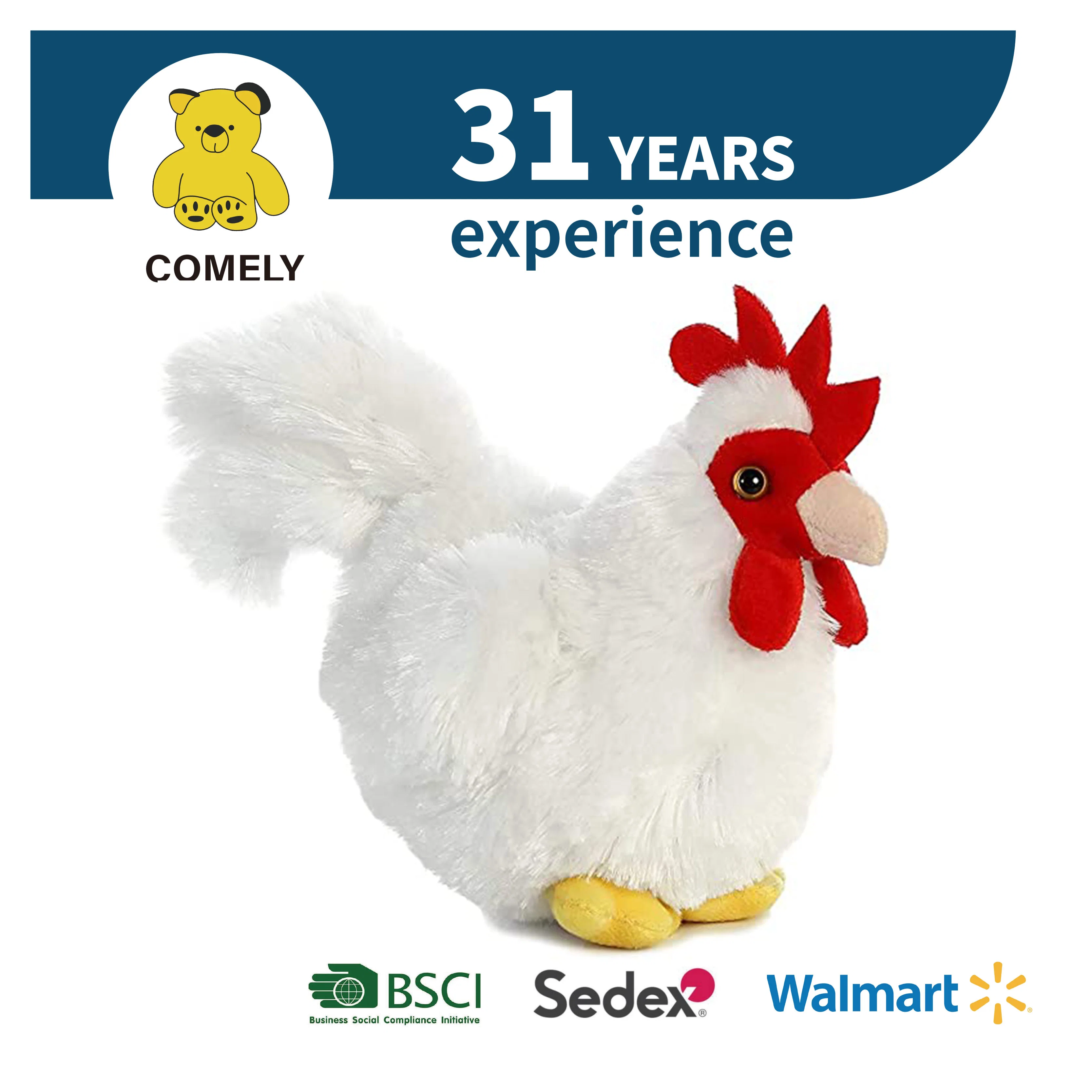 Preço grossista olhar realista Eco Parque de Diversões Personalizados Vaca Pato Granel Suínos frango ODM OEM de pelúcia Doll Brinquedos recheadas Peluches BSCI via sedex ISO9001