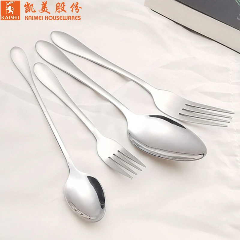 Stainless Steel Seafood Spoon Fork Hotel Tableware