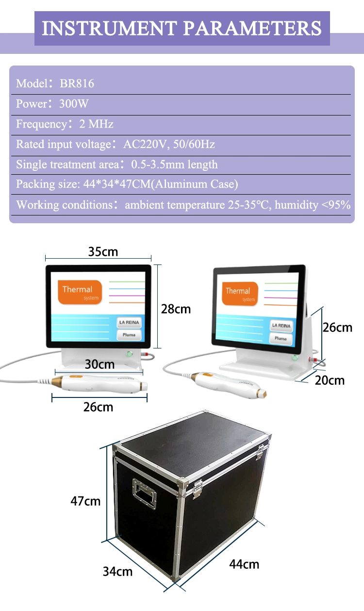 Radio Frequency RF Face Lifting Machine Microneedling Therapy System