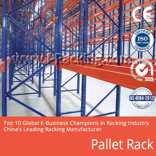 Heavy Duty Selective Pallet Racks and Shelves for Warehouse Storage