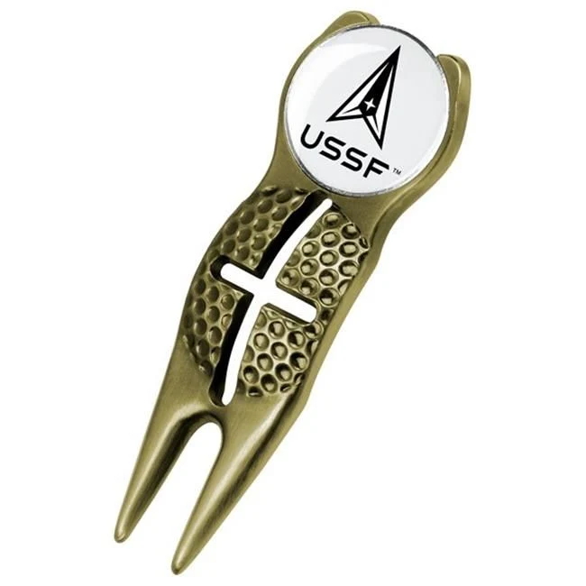 Marcador de bola de golfe e ferramenta de reparação de Divot de golfe personalizada Golf Divot Tool