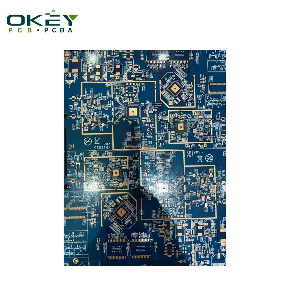 Flex rígida multicamada flexível de dupla face em alumínio HDI FR4 Conjunto Elétrico PCB da placa de circuito impresso