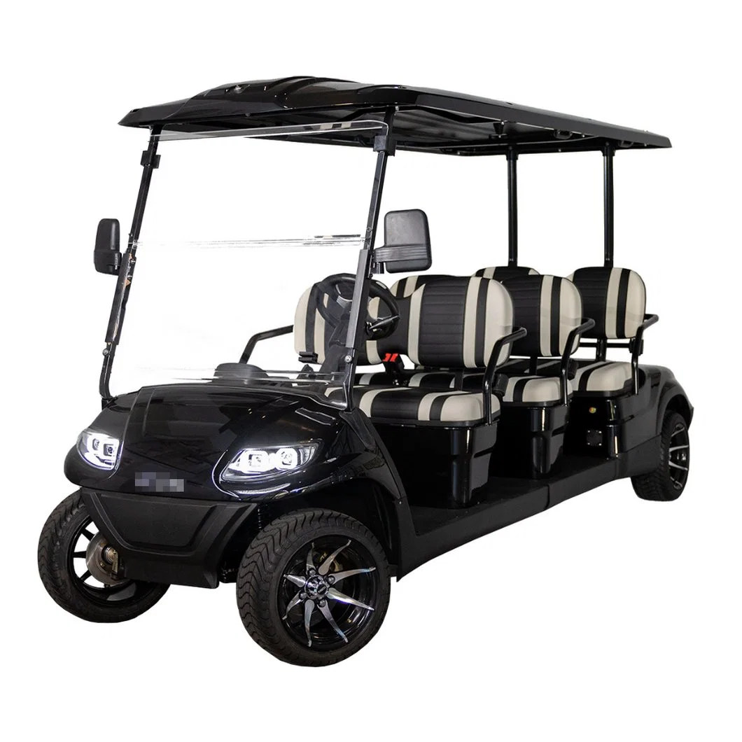 Lvtong Stable Quality Electric Golf Buggy 6 Passengers Go Kart