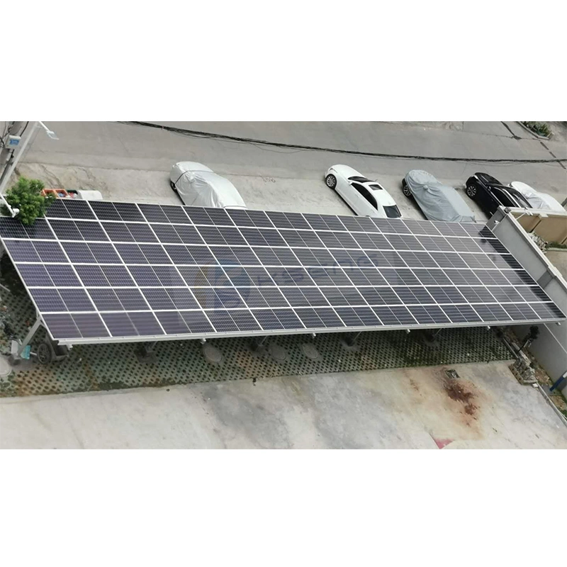 Low Budget Strcutre Carport Solar Car Canopy Solar Car Parking Shed for Solar Carport Mounting Rack System