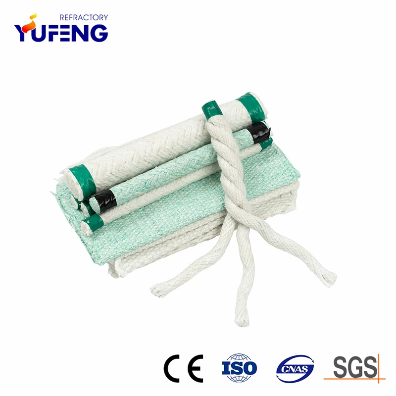 Fire Resistant Thermal Insulation Ceramic Fiber Rope for Foundries