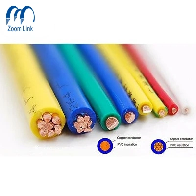 UL62 UL83 Standard House Buliding Copper Core Wire PVC Insulated Electrical Cable