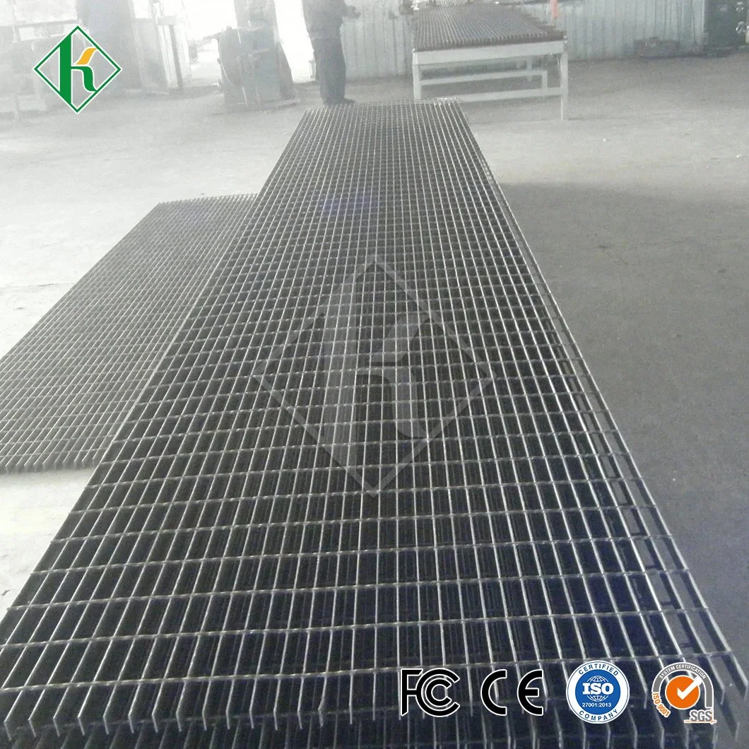 Kaiheng Metal Floor Bar Grating Manufacturers Trench Drain Cover China Galvanised Steel Drain Trench Grates