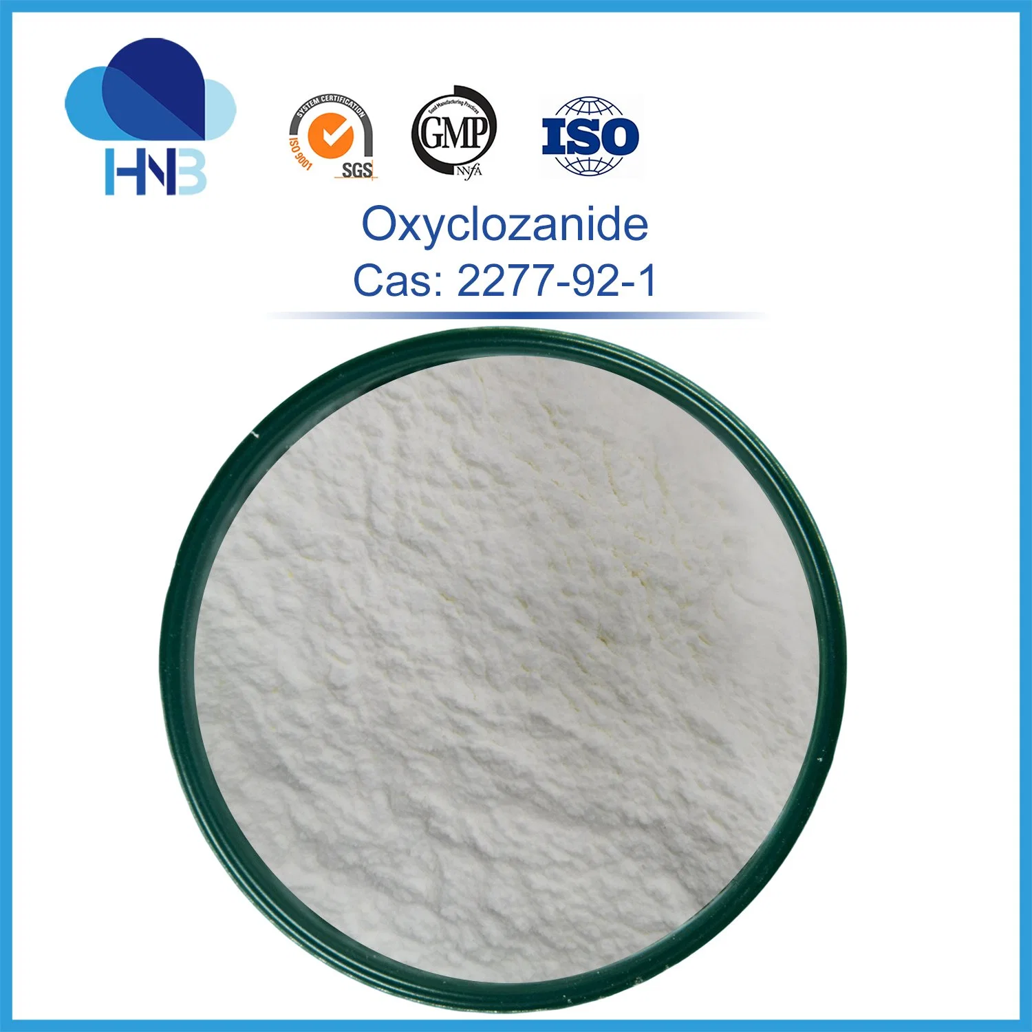 CAS: 2277-92-1 Veterinary Medicine Raw Material Oxyclozanide