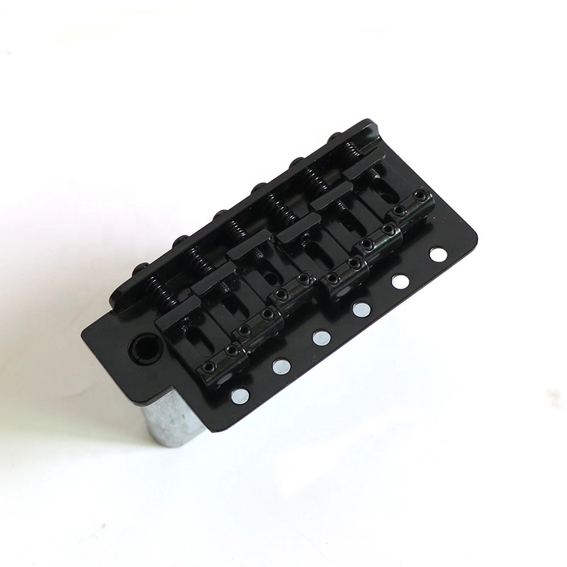 Bent Steel Saddle Black Color Strat Guitar Bridge for Wholesale/Supplier