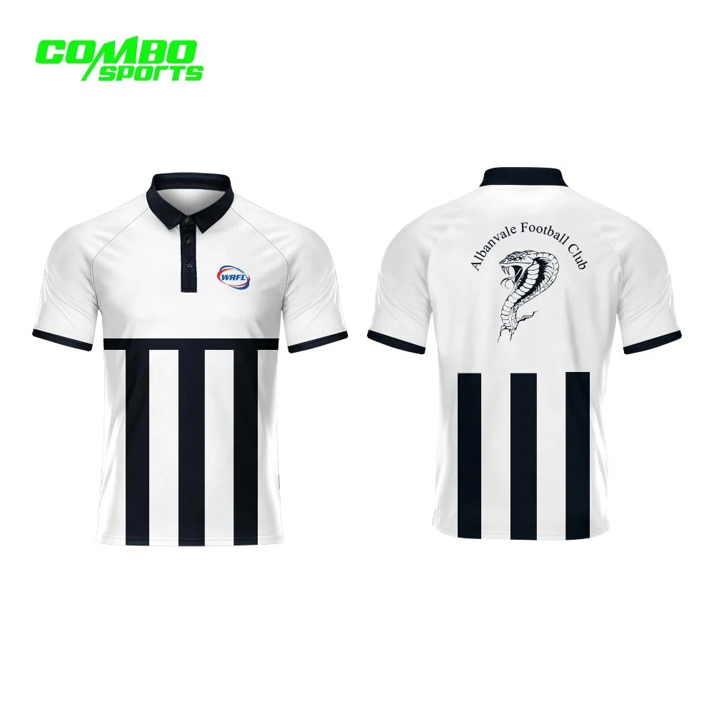 Combo Customized Herren Polyester Schnell Trocknende Tops Team Sport Poloshirt