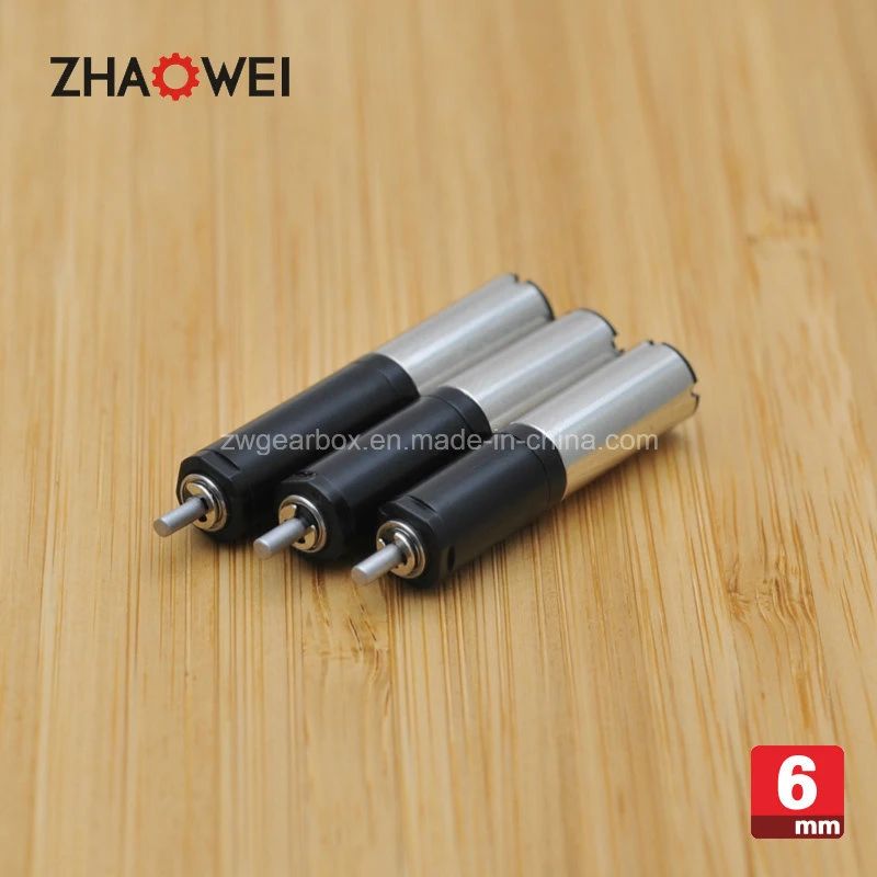 6mm Low Speed High Torque Small Gearbox with DC Motor