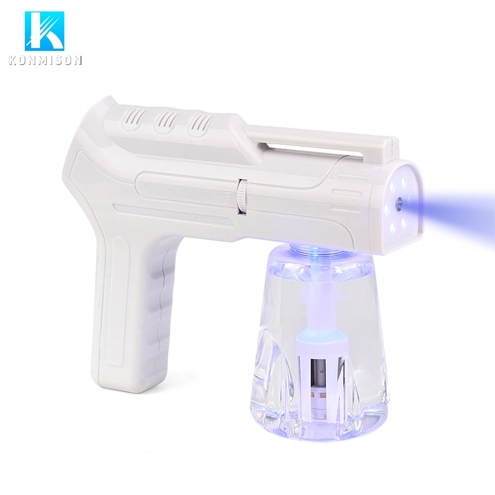 Electric Handhold Rechargeable Blue Ray Nano Sprayer for Disinfecting