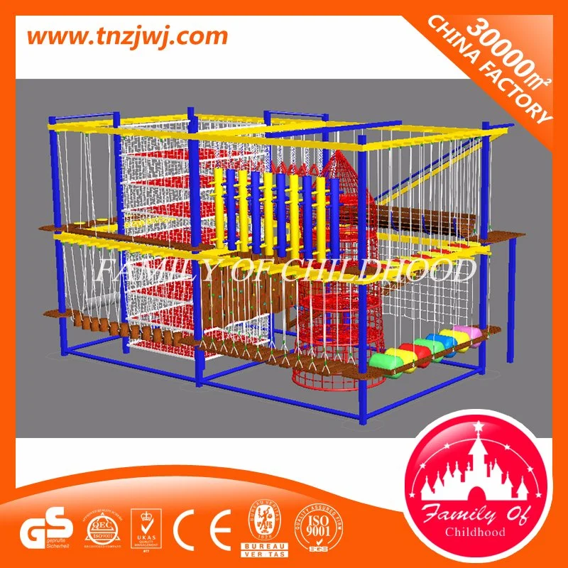 Children Toys Rope Course Park Polyester Rope Play for Mall