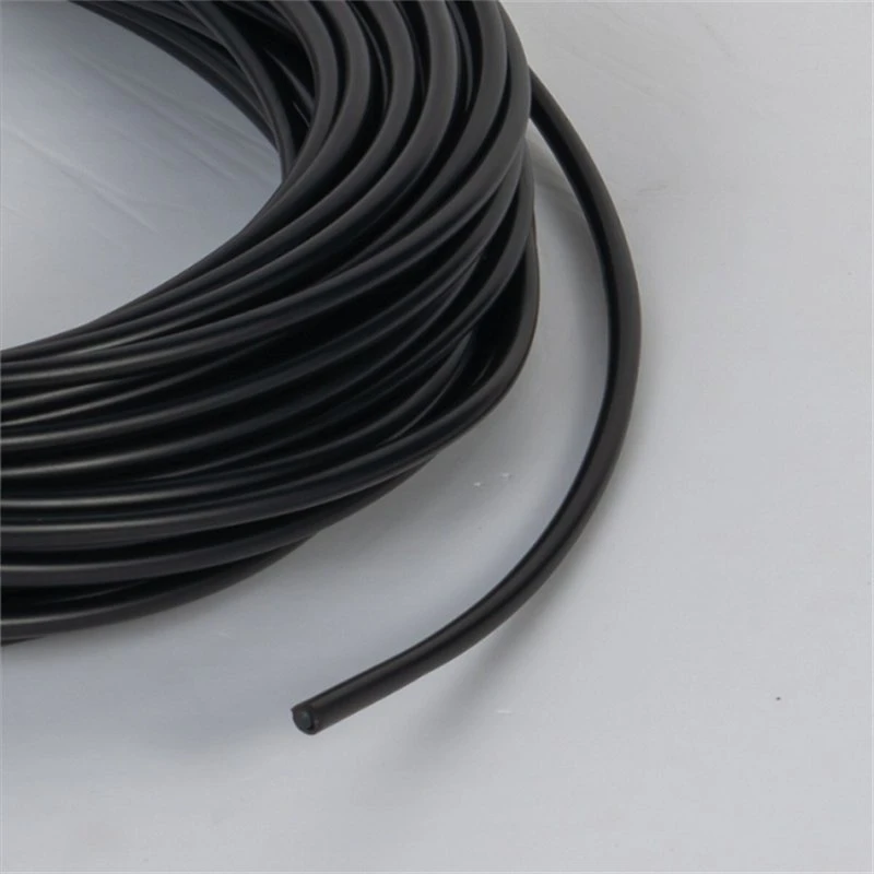 2,0mm Negro piel Luz Guía Fibra plástico Fibra óptica