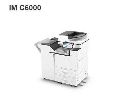 Brandneuer Drucker Kopierer Scanner Fax vier in einem Compound Drucker und Laser Fotokopierer im C6000 für Ricoh Color Compound Office Paper A3 A4-Drucker