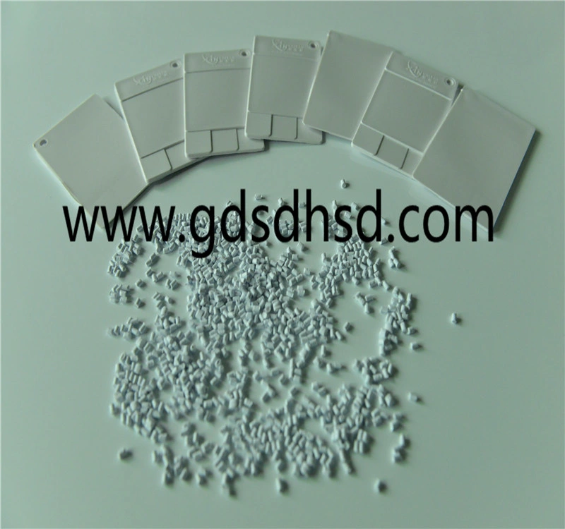White Color Plastic Masterbatch for Injection Use