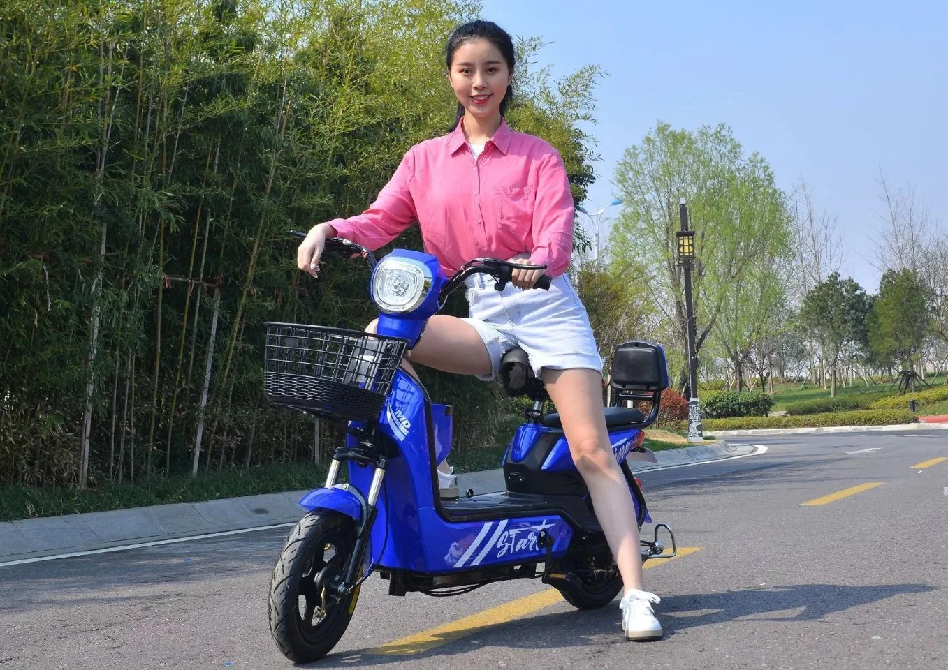 Electric Bicycle Adult Men and Women 48 V Lithium-Ion Battery Electric Vehicles, Electric Generation Driving Bicycle