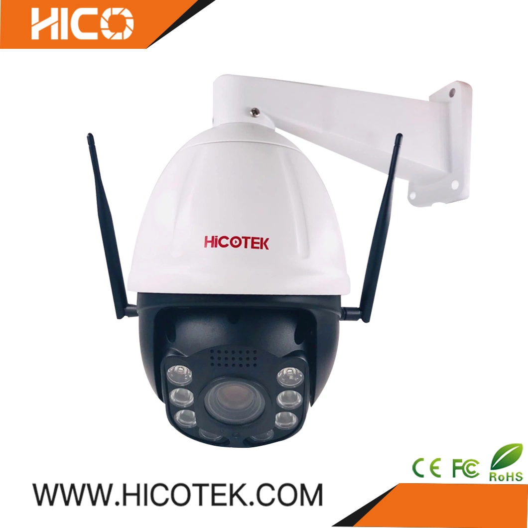 Hicotek WiFi Speed Dome Digital Zoom Security Surveillance CCTV IP PTZ Camera