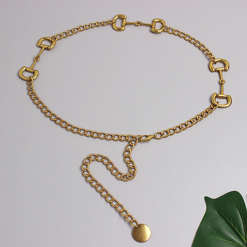 Sexy Rhinestone Crystal Tassel Waist Belly Chain Fashion Jewelry Body Chain Waist Chain Gold Plated for Women Bc22017