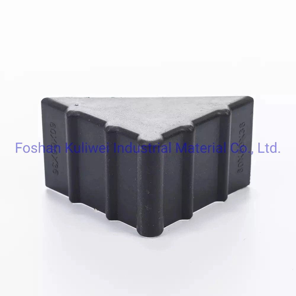 6mm Electrical Glass Transport Packaging Glass and Table Plastic Corner 12*12*2mm Corner Protector Spacers Three Sided to Ptotect Cartons for Shipping