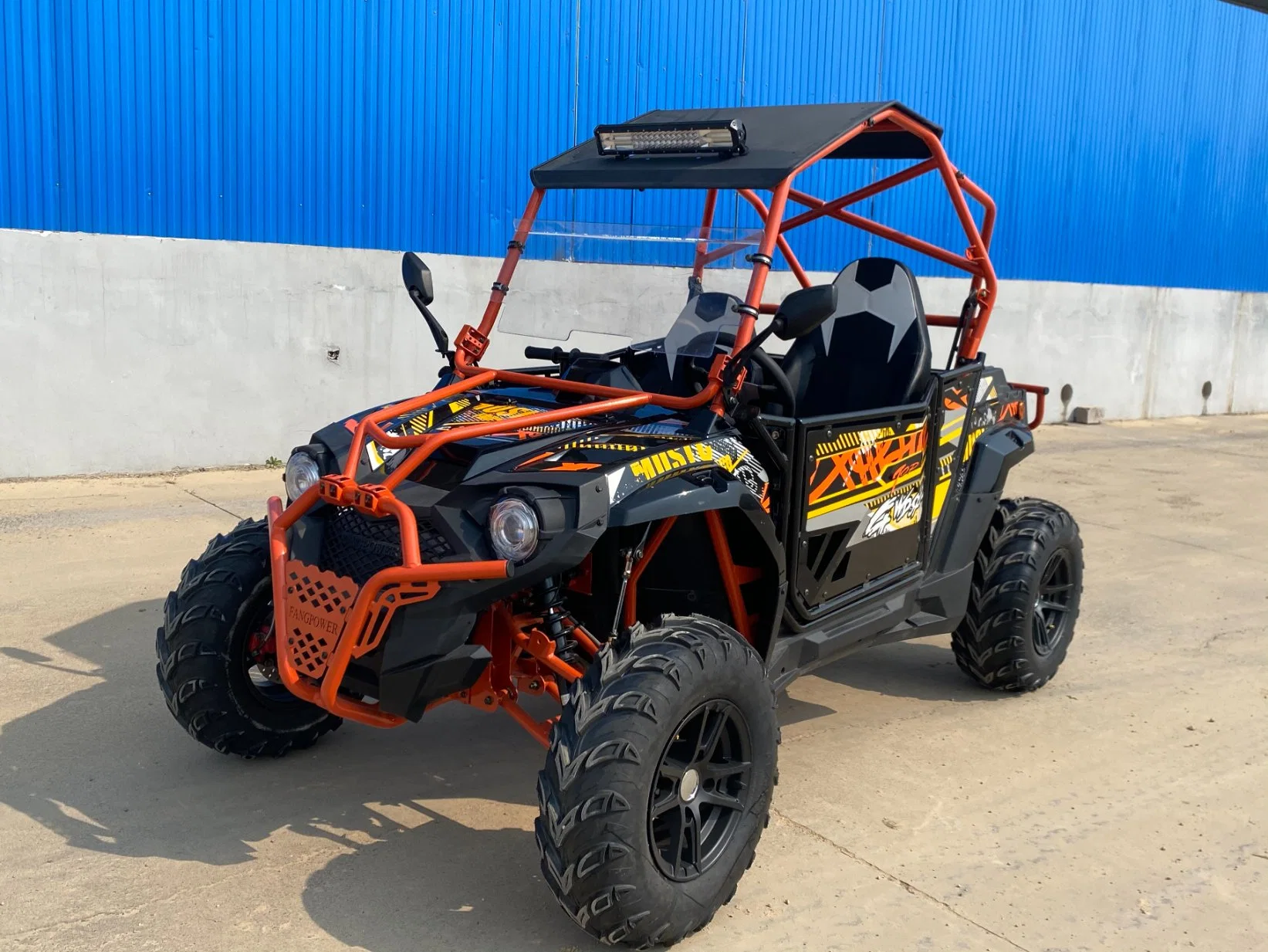 Fangpower Side by Side Cuatrimoto 4X4 400cc Utility UTV with EEC Adults 4X2