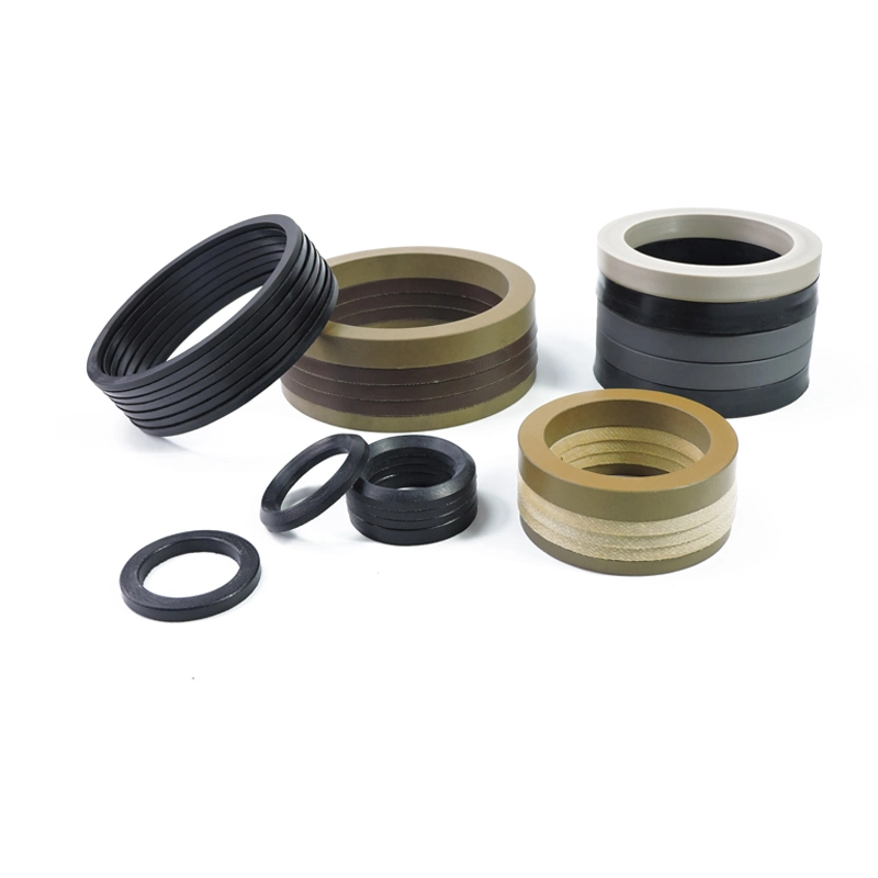 PTFE/Fabric Reinforced Vee Packing Seal/ Chevron Packing Seal for Pumps and Valve