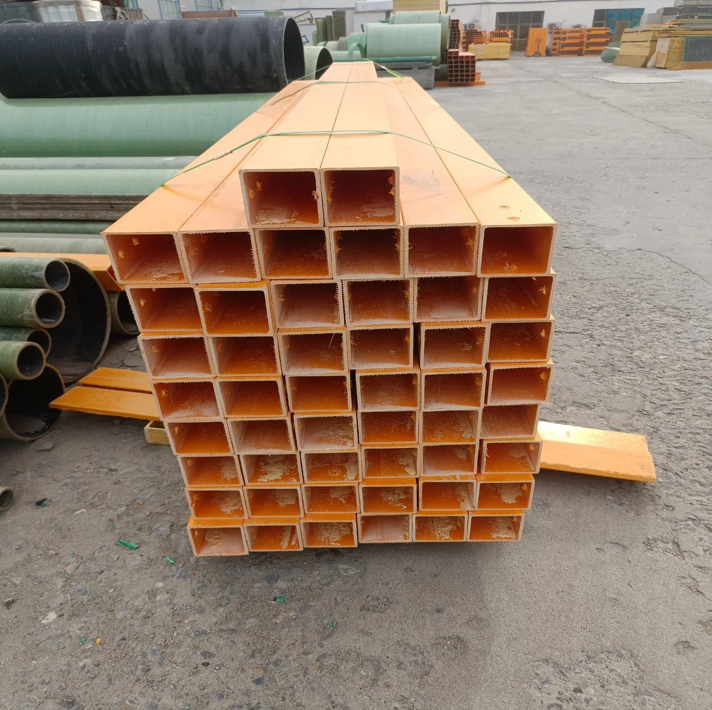 Fiberglass Tubing Fiberglass (FRP) Pipe Fittings FRP Rectangular Tubes Glass Fiber FRP Profiles Fiberglass Tube