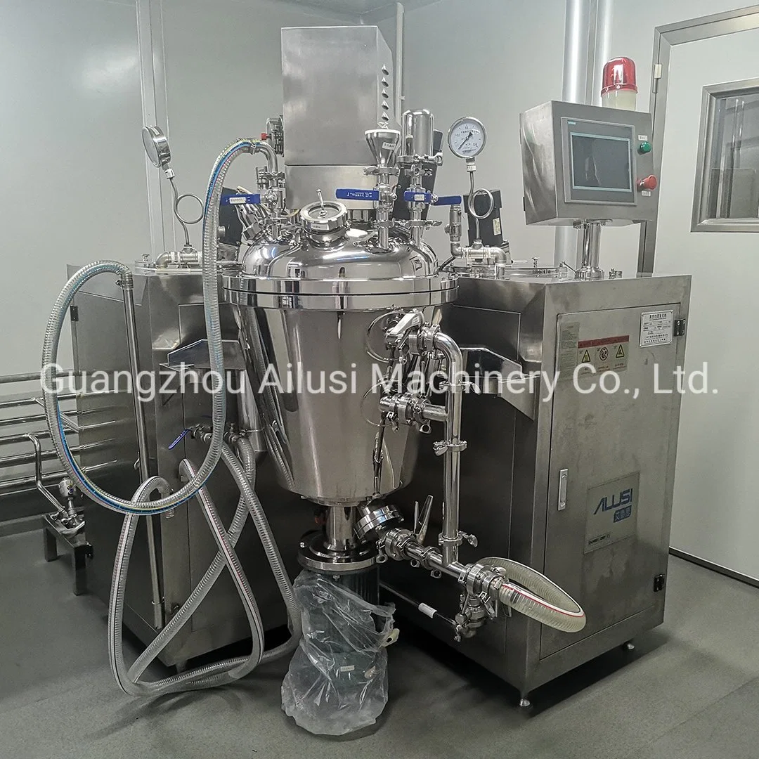 50L Vacuum Emulsifying Mixer Cosmetic Machine Supplier in Thailand Turkey Product Turbo Cream Body Lotion Emulsifier Machine