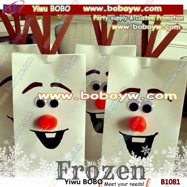 Saco de promoção Party favor Bolsa presentes saco de papel aniversário Natal Itens para festas de aniversário de presentes (B1081)