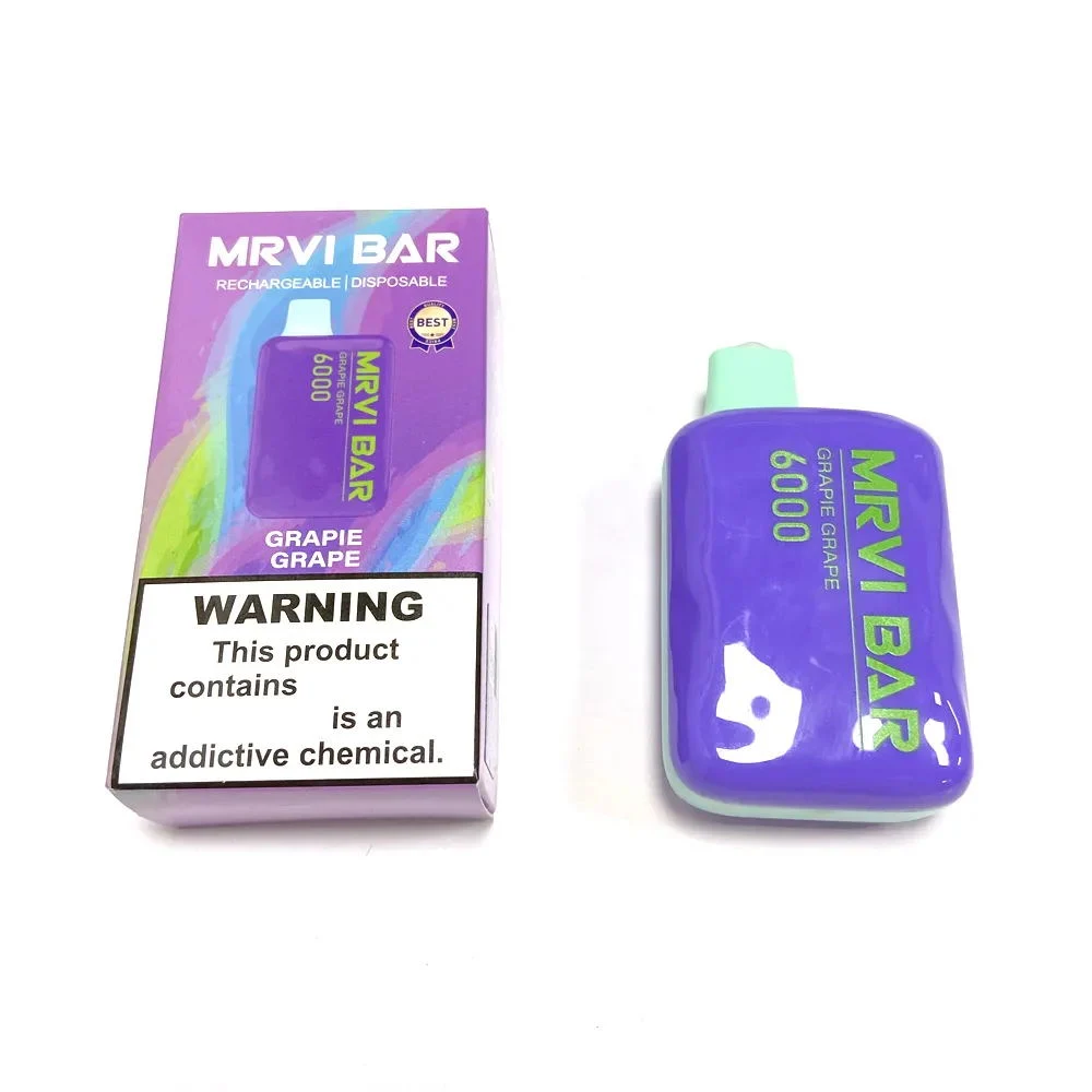 Mrvi Bar Mr6000 Puff Zbood Airy Dd6000 Magicgo Sigaret Tobacco E Cigarette Dispsoable Vape