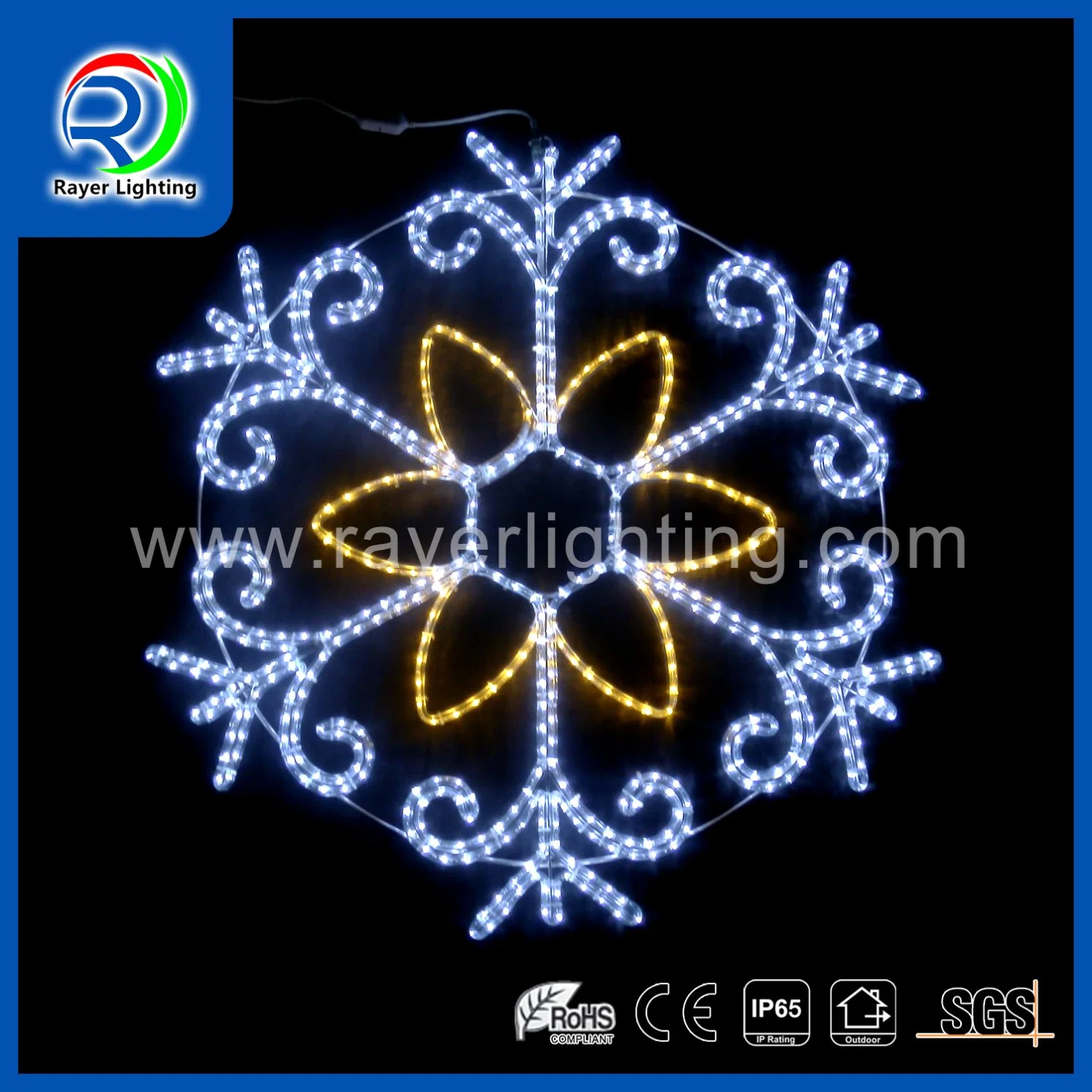 Christmas Lighting Snowflakes LED Decoration Light