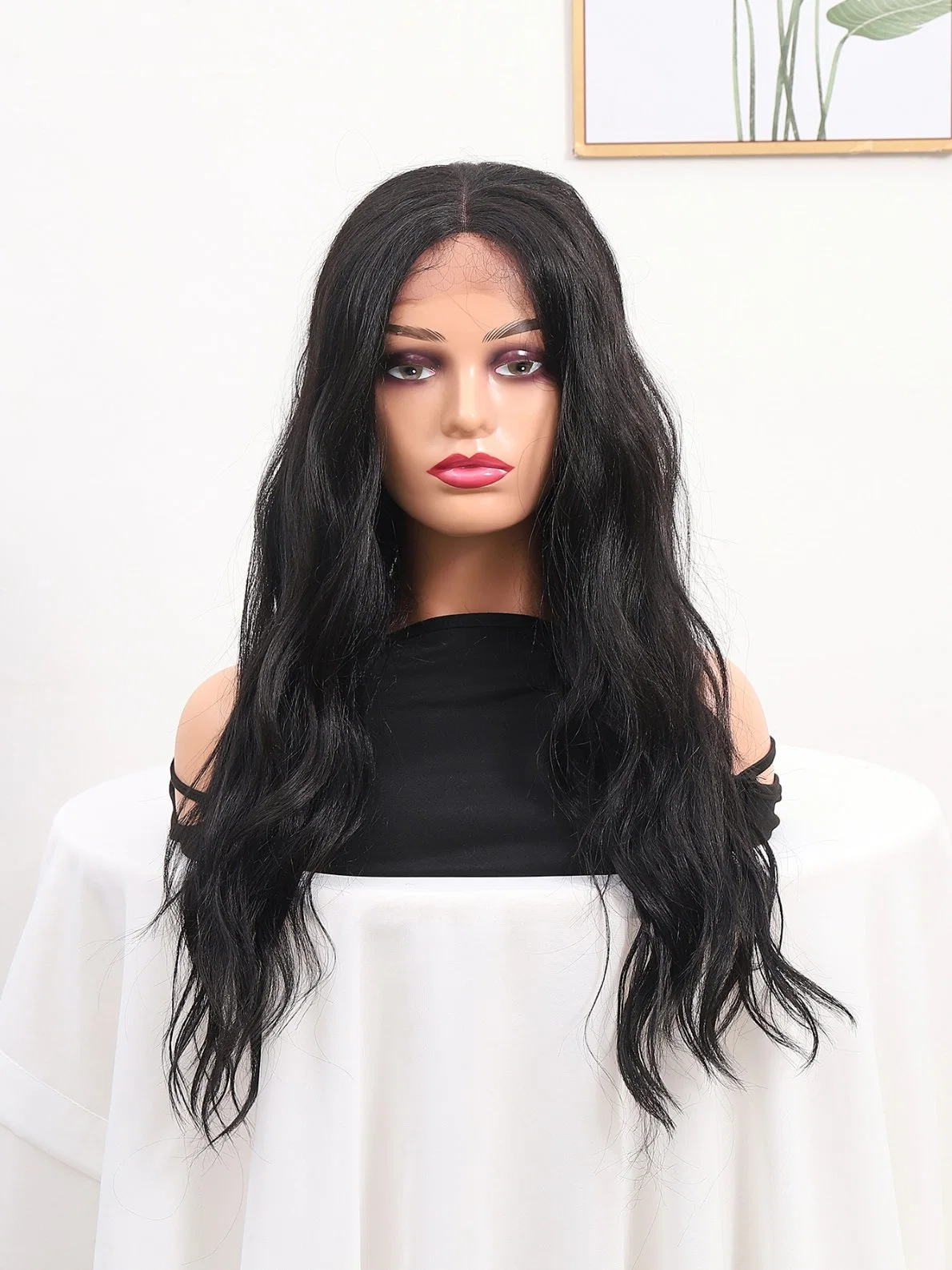 New Arrival Transparent Lace Human Hair Wigs Lace Black Color Curly Hair 360 Lace Wigs Vendor