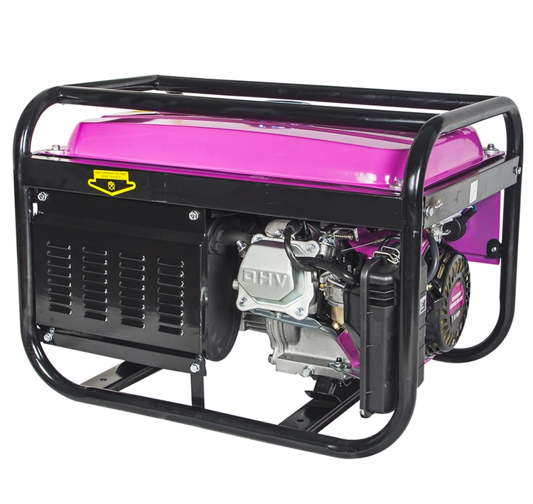 3kW 3000W Generador de gasolina de energía eléctrica portátil de cable de cobre