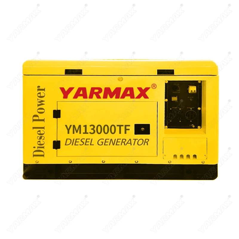 Générateur électrique diesel silencieux Yarmax de 11 kW.