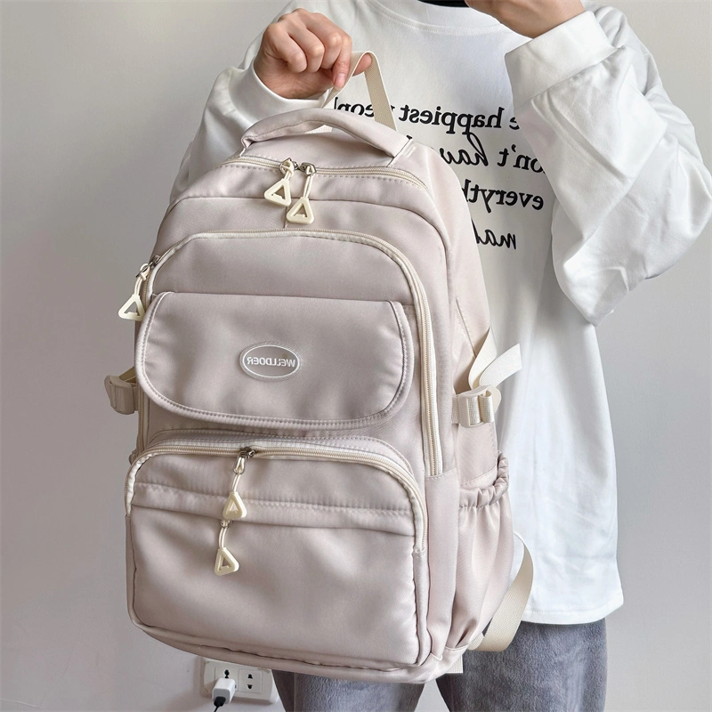 Large-Capacity Student Backpack Korean Style Candy Color Trendy Backpack