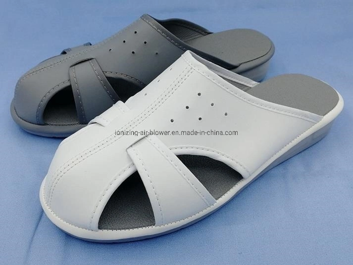 Antistatic Korea/Japan Style Cleanroom Butterfly Eleph-Style 4-Holes ESD Slippers/Shoes